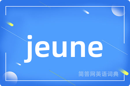 jeune