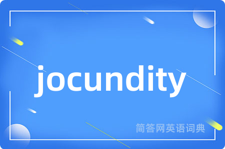 jocundity