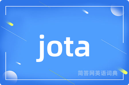 jota