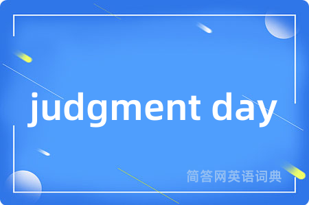 judgment day