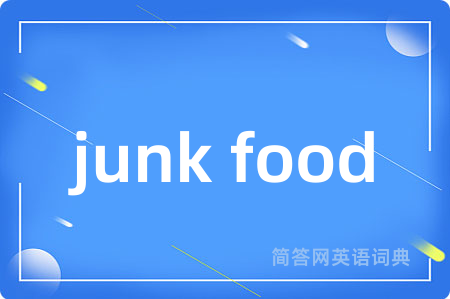 junk food