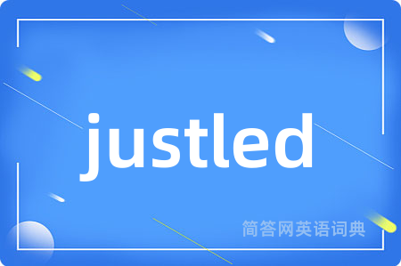 justled