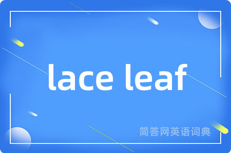 lace leaf
