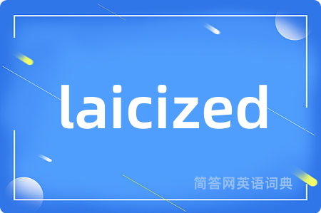 laicized