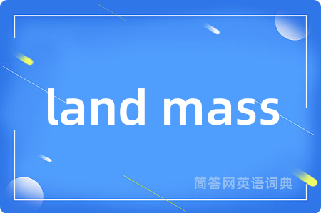 land mass