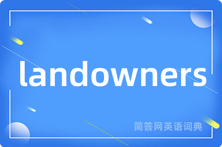 landowners