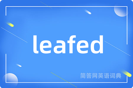 leafed