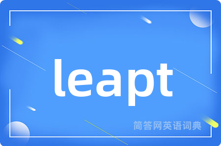 leapt