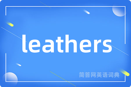 leathers是什么意思,leathers的中文翻译 leathers