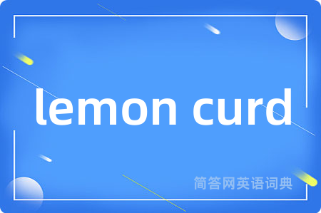 lemon curd