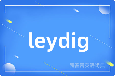 leydig是什么意思,leydig的中文翻译 leydig