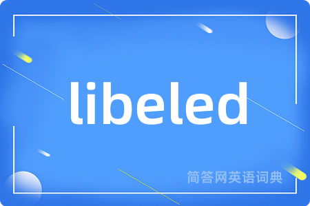 libeled