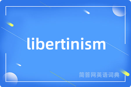 libertinism