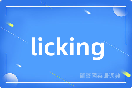 licking