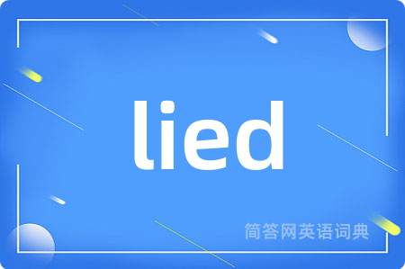 lied