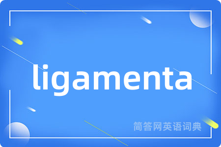ligamenta