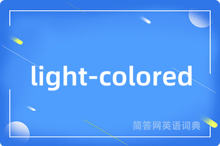 light-colored