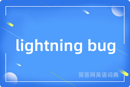 lightning bug