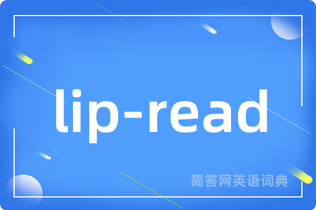 lip-read