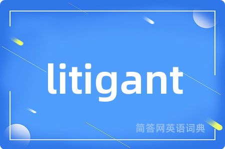 litigant