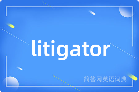 litigator