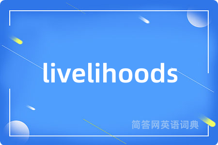livelihoods