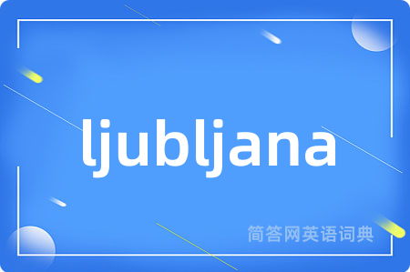 ljubljana