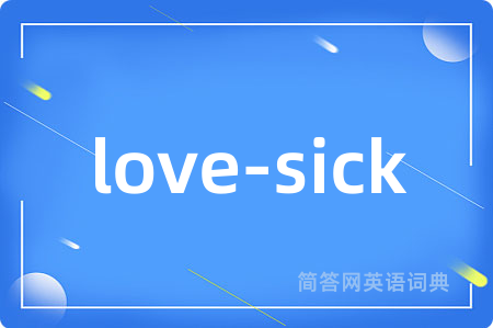 love-sick