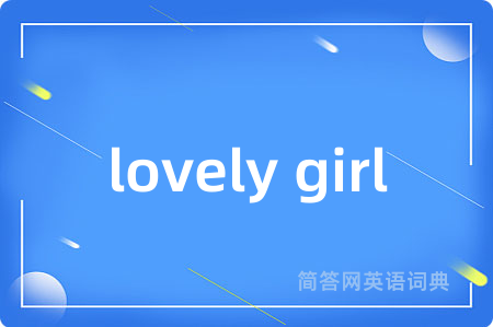 lovely girl