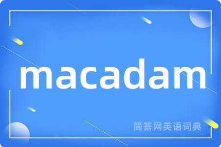 macadam