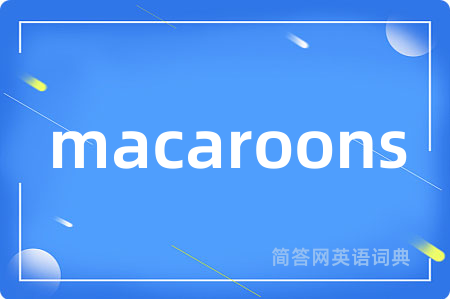 macaroons