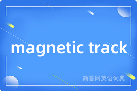 magnetic track