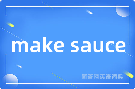 make sauce