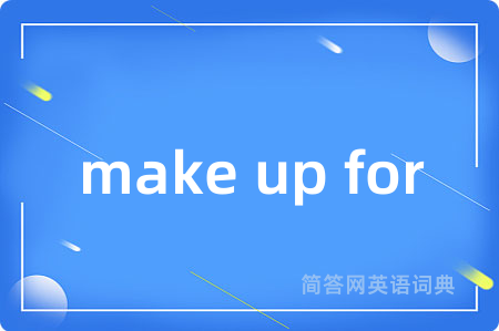 make up for