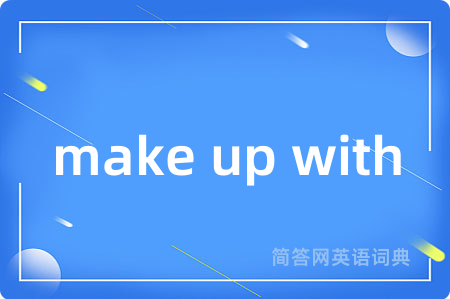 make up with