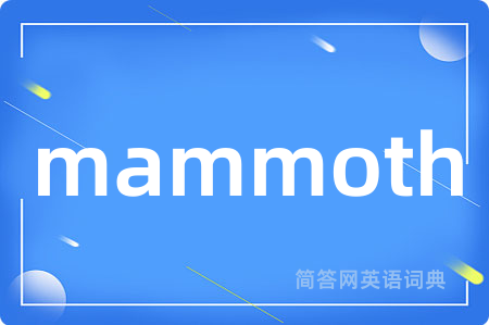 mammoth