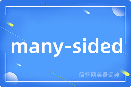 many-sided