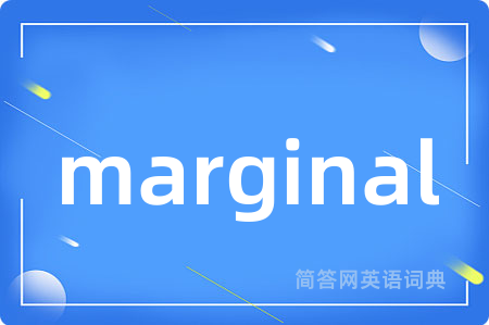 marginal