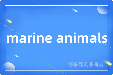 marine animals