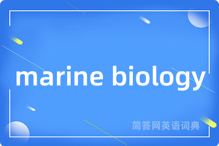 marine biology