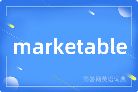 marketable