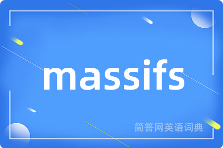 massifs