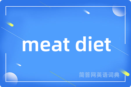 meat diet