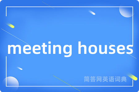 meeting houses