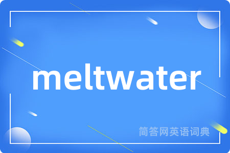 meltwater