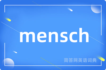 mensch