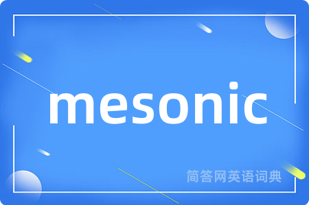 mesonic