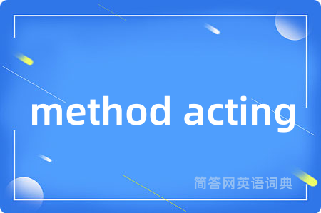 method acting