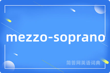 mezzo-soprano