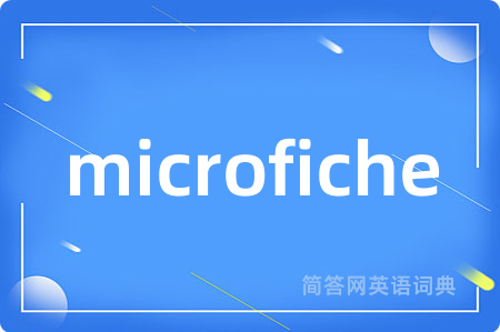 microfiche